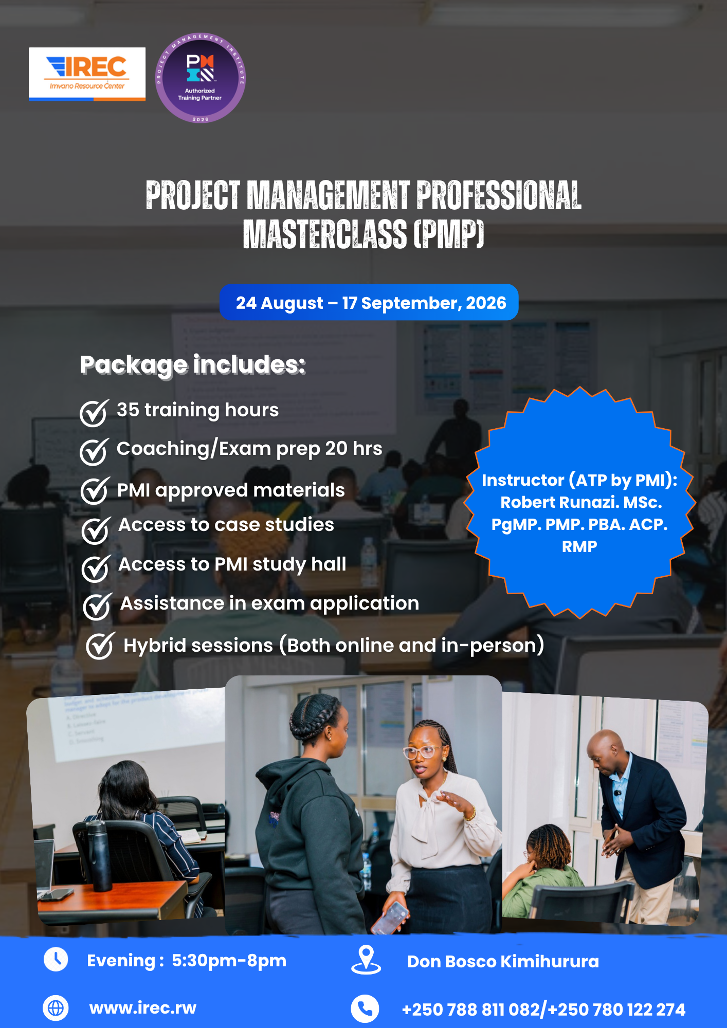 Upcoming IREC training cohort — click to enroll
