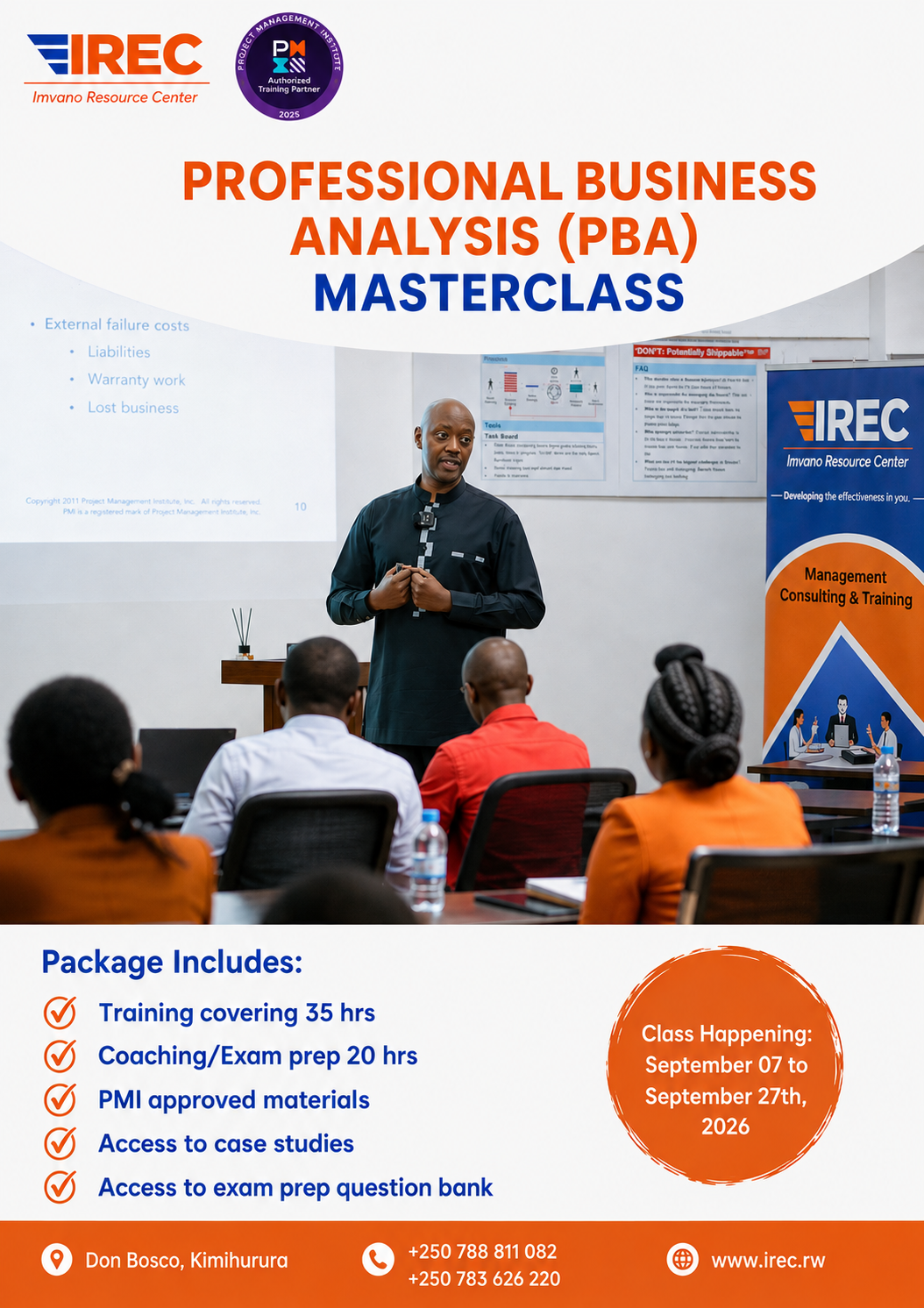 Upcoming IREC training cohort — click to enroll